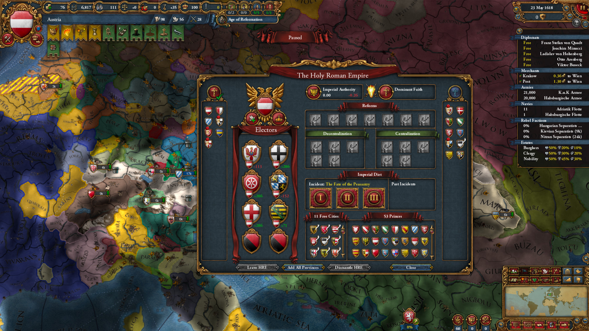 Europa Universalis IV: Emperor Expansion Releases June 9