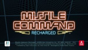Missile Command: Recharged Heads to PC and Nintendo Switch