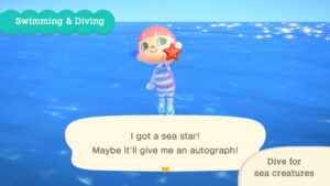Animal Crossing: New Horizons Free Summer Update Wave 1 Adds Swimming, Diving, and Sea Creatures
