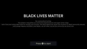 Call of Duty: Modern Warfare and Warzone add Black Lives Matter Message on Boot Up and Before Matches