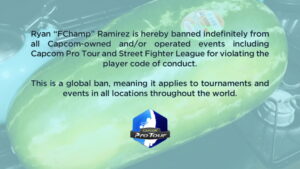 Filipino Champ Banned from all Capcom Fighting Game Tournaments Globally After Watermelon Lives Matter Tweet