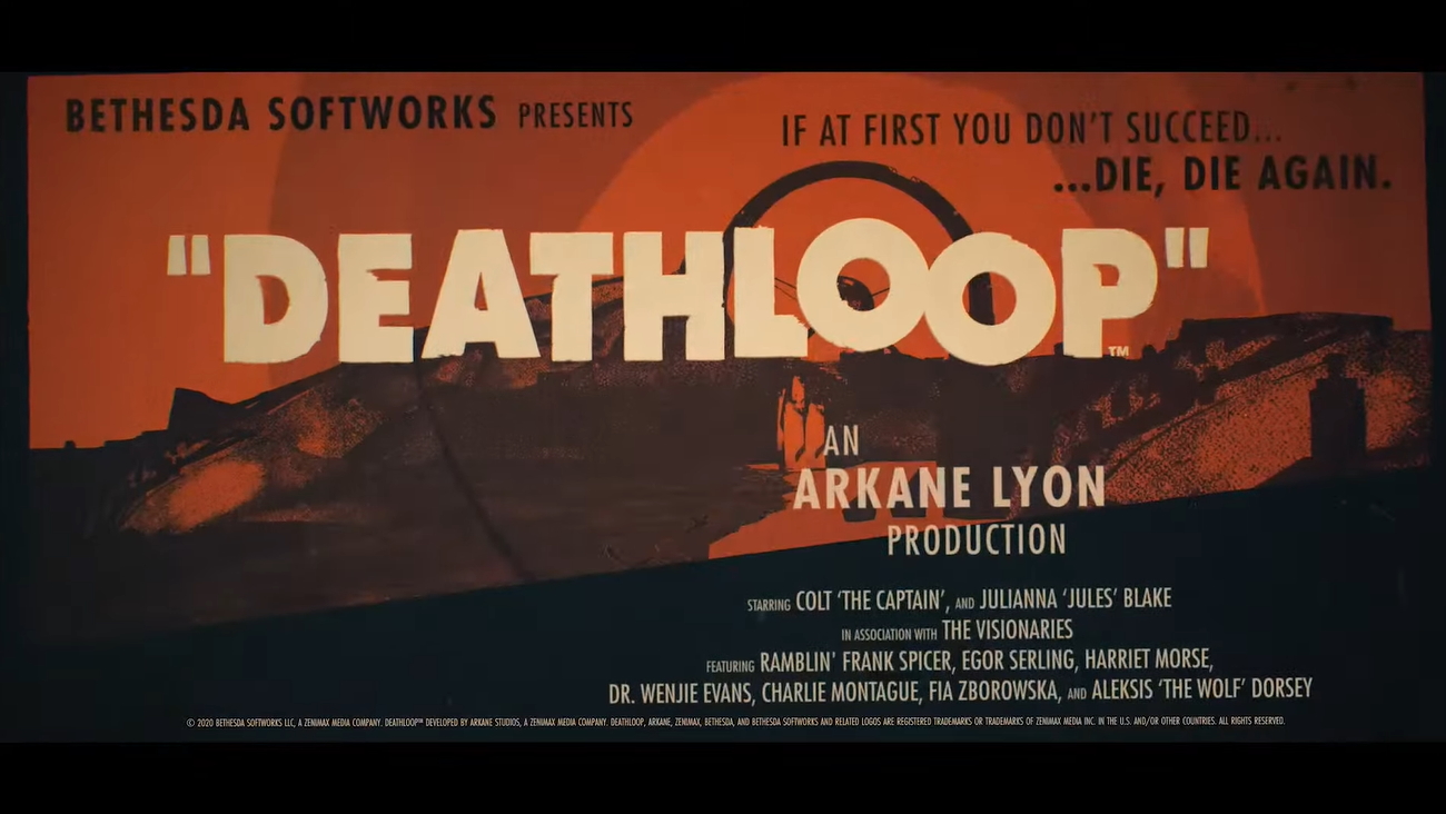 Deathloop Coming to Windows PC, PlaStation 5 in Holiday 2020