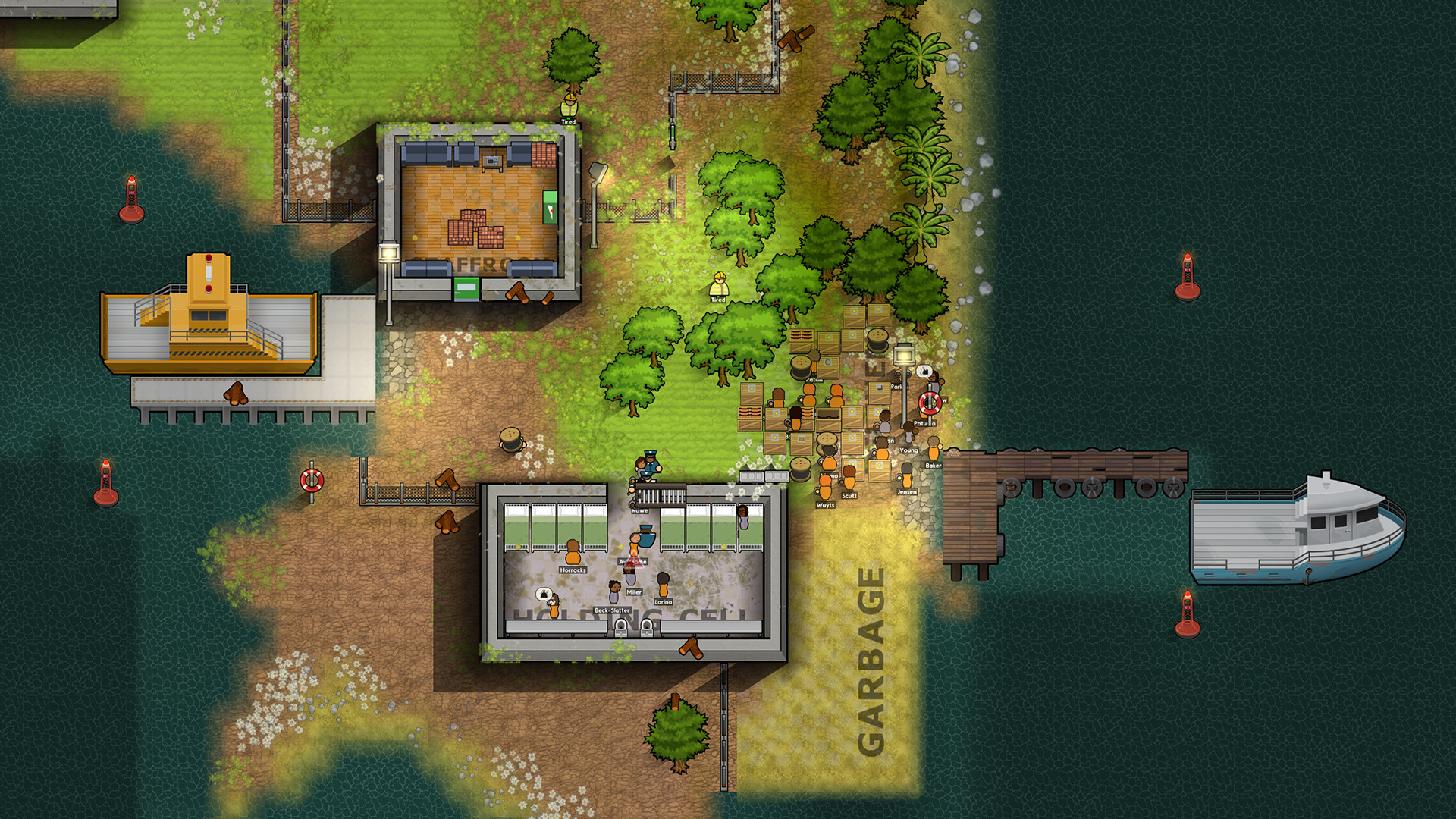 Prison Architect: Island Bound DLC Now Available