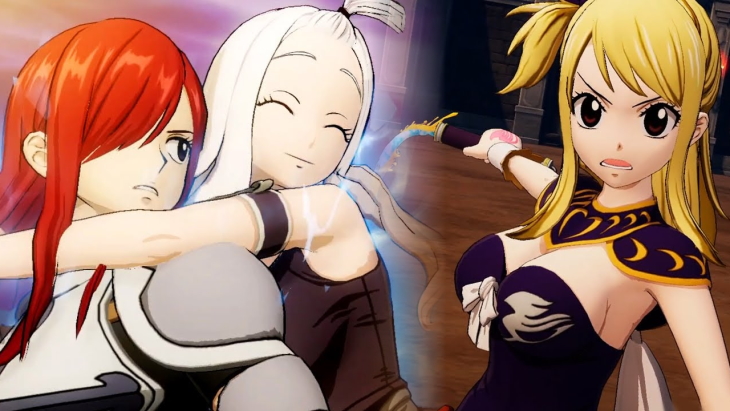 Fairy Tail Digital Deluxe Edition Costume and Unison Raids Trailer