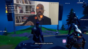 Fortnite Presented We The People Racial Discrimination Presentation; Screen Pelted with Tomatoes