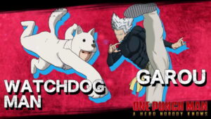 Watchdog Man and Garou DLC Characters Now Available for One Punch Man: A Hero Nobody Knows