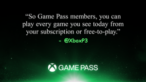 All Games Shown During Xbox Games Showcase to be Available Through Xbox Game Pass