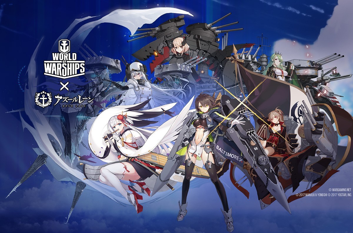 World of Warships and Azur Lane Crossover Returns