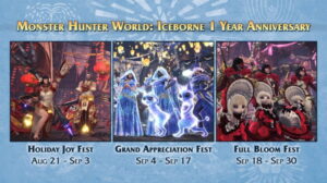 Monster Hunter World: Iceborne Celebrates One Year Anniversary with Seasonal Events