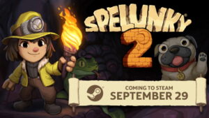 Spelunky 2 Heads to Steam, PC Release Delayed to September 29