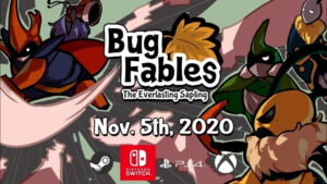 Bug Fables: The Everlasting Sapling 1.1 Update Launches November 5
