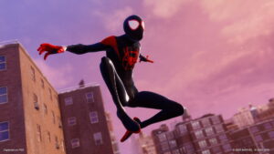 Spider-Man: Miles Morales includes Into the Spider-Verse Film Suit