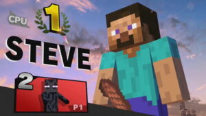 Super Smash Bros. Ultimate Victory Screen Updated to Remove Minecraft Steve’s Meat