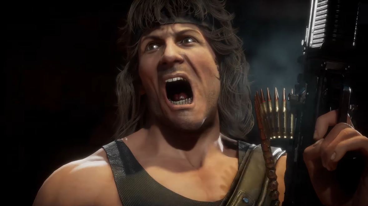 Mortal Kombat 11 New Gameplay Trailer for DLC Character Rambo