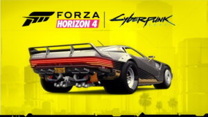 Cyberpunk 2077’s Quadra Turbo-R V-TECH Available Now in Forza Horizon 4