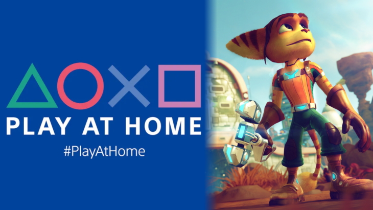 PlayStation Play At Home Returns with Free Ratchet & Clank, Three Month Trial of Funimation
