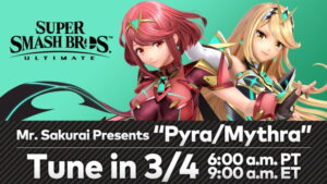Super Smash Bros. Ultimate Pyra & Mythra Presentation Premieres March 4