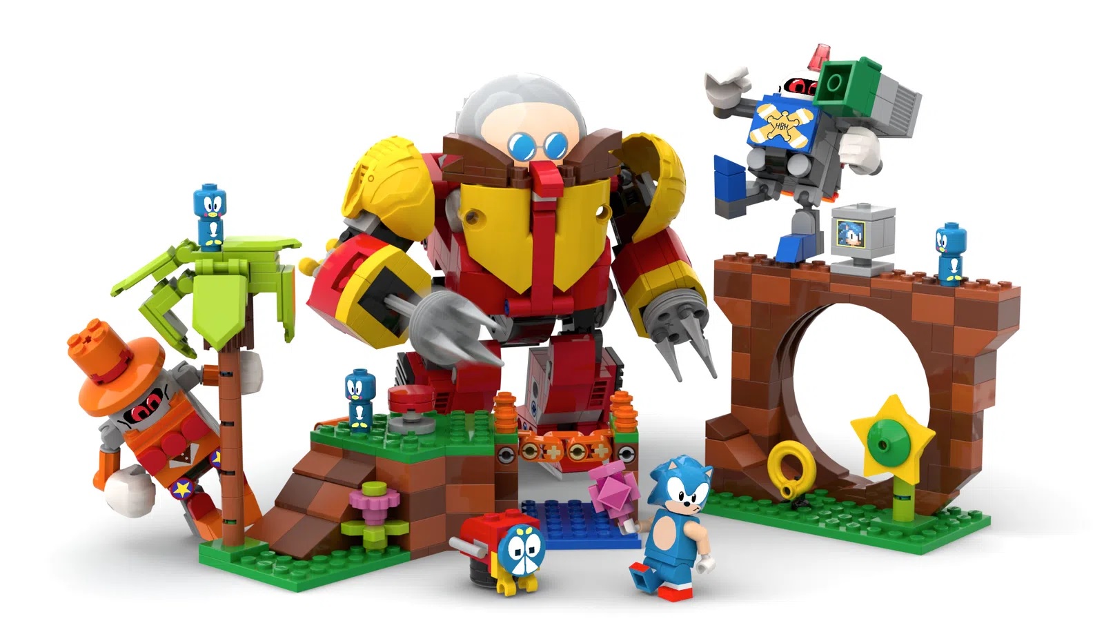 Lego is Making an Official Sonic the Hedgehog Lego Set