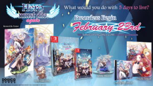 Hero must die. again Physical and Collector’s Editions Available Now on PS4 and Switch