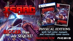 The Binding of Isaac: Repentance Launches for Switch, PS4, and PS5 in Q3 2021