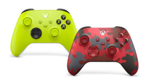 New Xbox Wireless Controller Colors Electric Volt and Daystrike Camo Announced