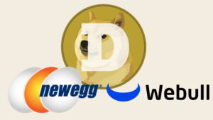 Dogecoin Now Usable on Newegg, Tradable on WeBull