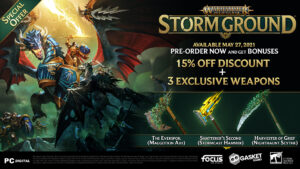 Warhammer Age of Sigmar: Storm Ground Launches May 27