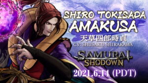Samurai Shodown Heads to Steam June 14; Shiro Tokisada Amakusa DLC Character Announced