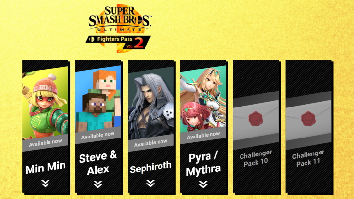 Final Super Smash Bros. Ultimate DLC Characters to be Launched this Year