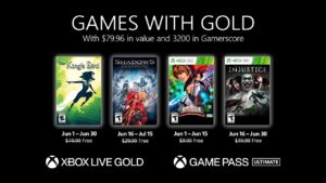 Games With Gold Lineup for June 2021 Announced