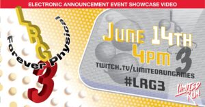 Limited Run Games E3 2021 Press Conference Announced for June 14