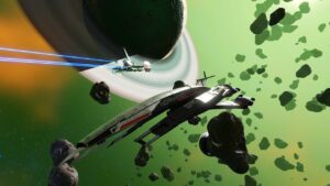 No Man’s Sky Adds the Normandy SR1 Ship from Mass Effect