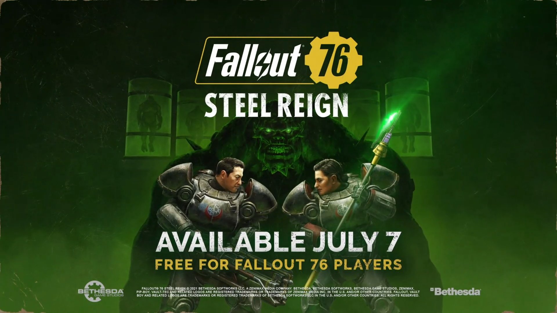Fallout 76 Steel Reign Update and The Pitt Expansion Announced