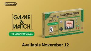 35th Anniversary Game & Watch: The Legend of Zelda Handheld Announced
