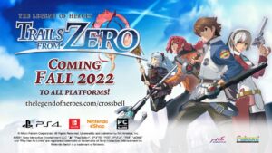 The Legend of Heroes: Trails from Zero Heads West in 2022 for PC, Switch, and PS4