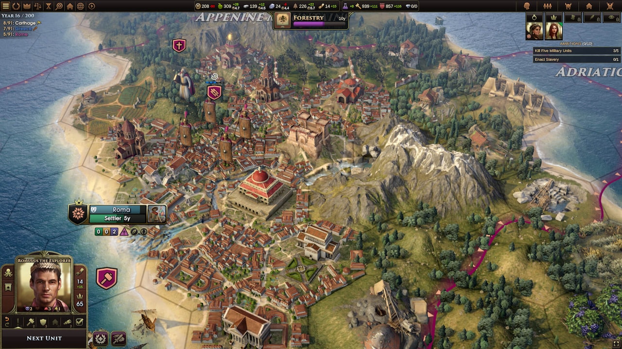 Ambitious Historical 4X Strategy Game Old World is Now Available for PC