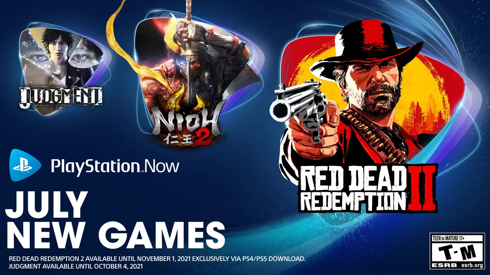 PlayStation Now Adds Red Dead Redemption 2, Nioh 2, God of War, Judgment, and More