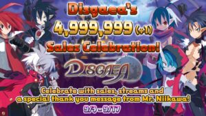 Disgaea Series Sells 5 Million; Celebrates with Sales, Character Poll, and More