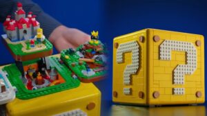 Lego ? Block with Miniature Super Mario 64 Levels Announced