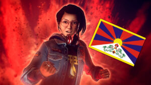 Chinese Players are Review Bombing Life is Strange: True Colors Over a Tibetan Flag