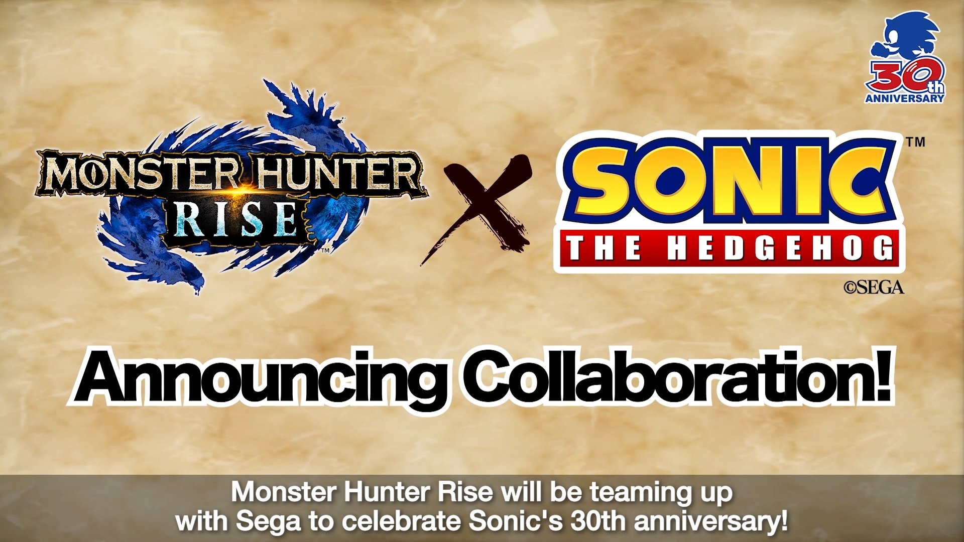 Monster Hunter Rise Collabs Announced – Sonic the Hedgehog and Ghosts ‘N’ Goblins