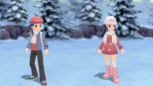 Pokemon Brilliant Diamond and Shining Pearl Trailer Reveals Platinum Style Outfit Early Purchase Bonus