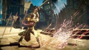 Babylon’s Fall combat trailer gives an overview of its various weapon styles