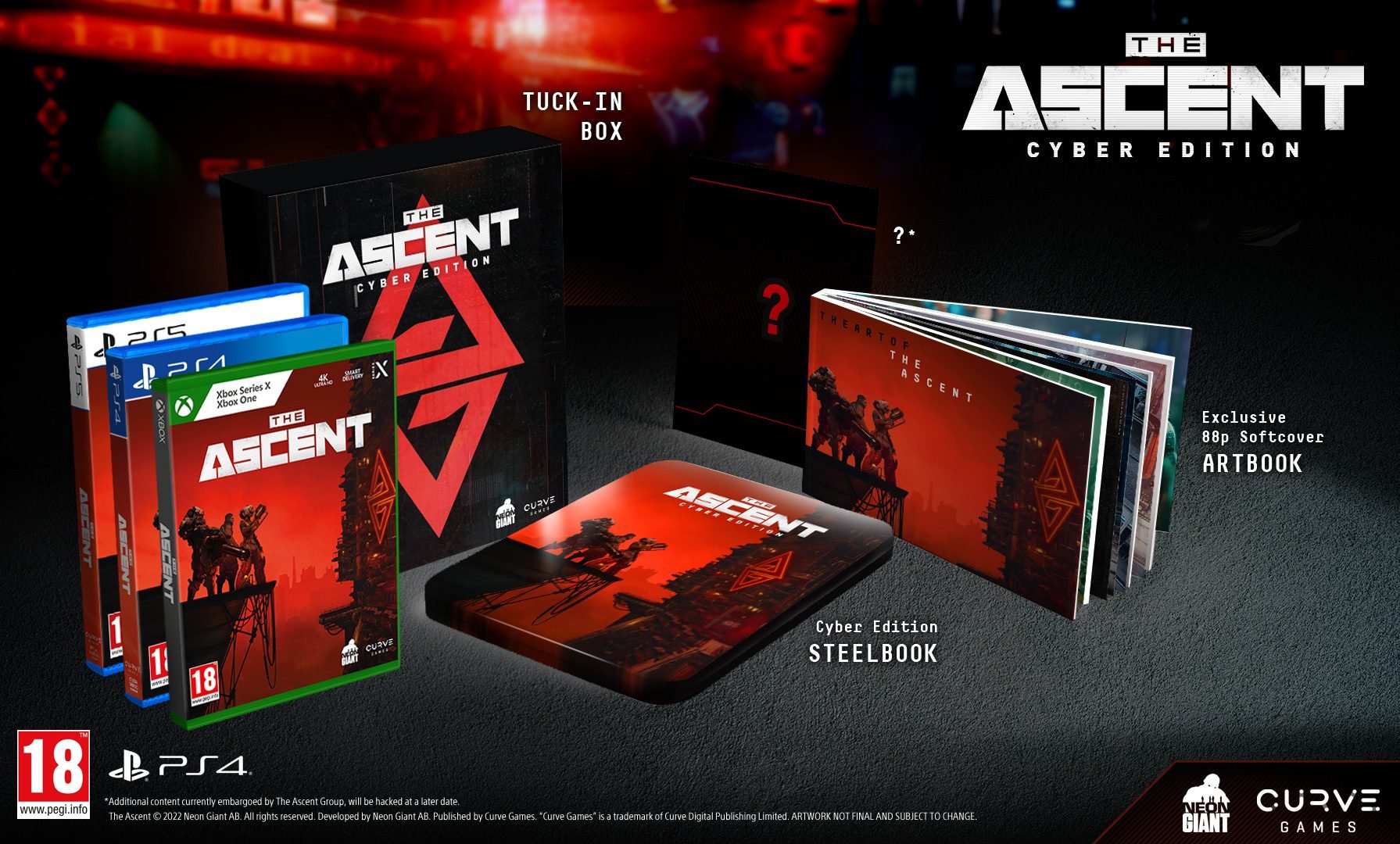 The Ascent Cyber Edition announced, includes art book and SteelBook