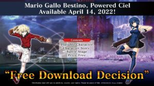 Melty Blood: Type Lumina DLC characters Powered Ciel and Mario announced