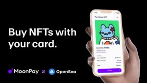 OpenSea accepts credit cards through MoonPay