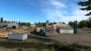 New American Truck Simulator Texas DLC features logging industry