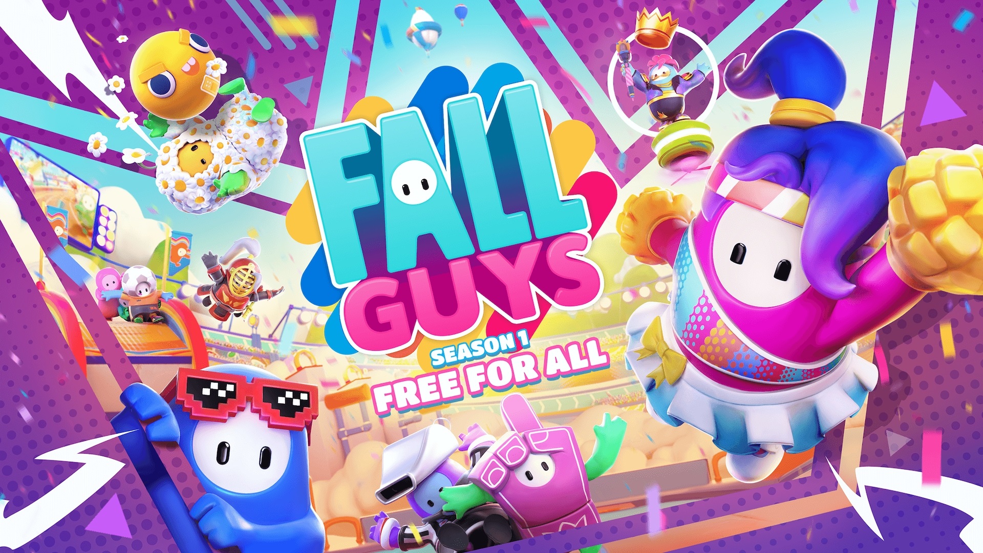 Fall Guys is going free to play alongside Xbox and Switch ports