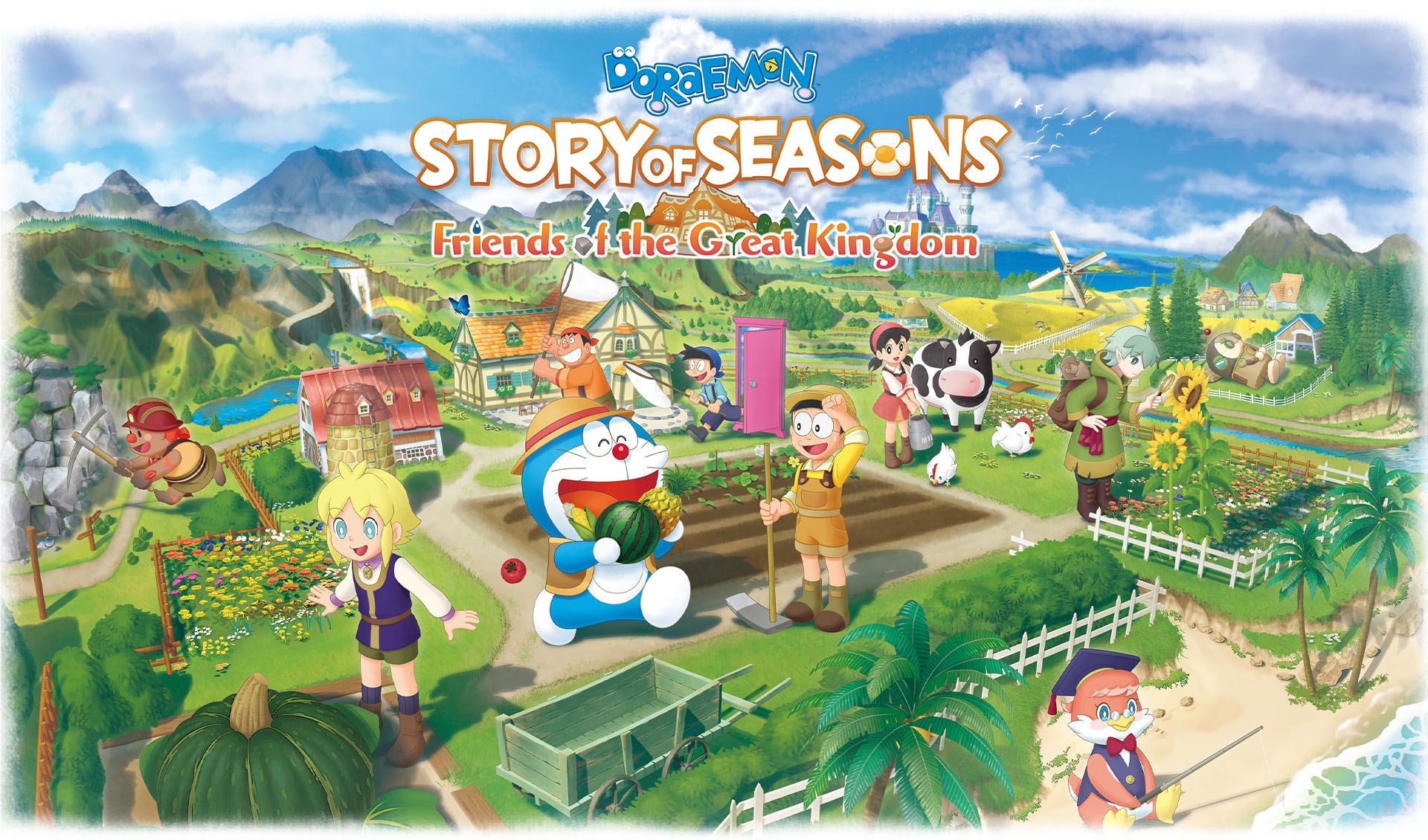Doraemon Story of Seasons: Friends of the Great Kingdom announced