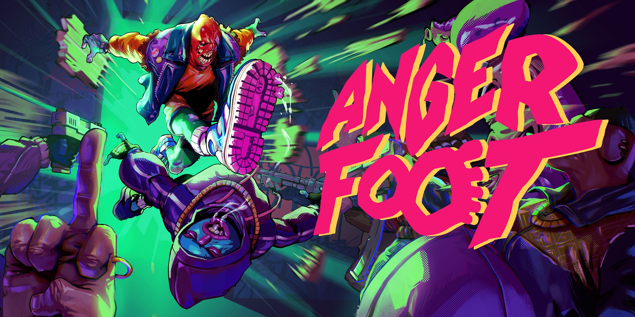 Frenetic first-person action game Anger Foot announced